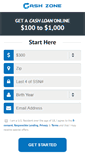 Mobile Screenshot of cash-zone.com